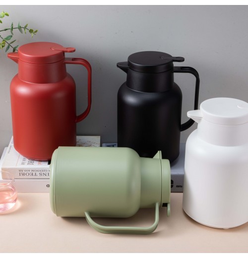 Plastic flasks 1L 1.5L tea coffee thermos arabic thermoflask baby water termos inner glass insulated vacuum flask Plastic flasks 1L 1.5L tea coffee thermos arabic thermoflask baby water termos inner glass insulated vacuum flask