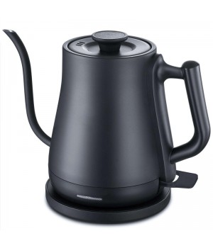 New Design Electric Gooseneck Coffee Kettle 1L Stainless Steel Gooseneck Electric Coffee Kettle for Pour Over Coffee