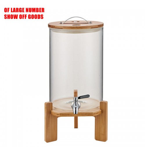 High-Temperature Resistant Large Capacity Hotel Buffet Juice Water Kettle Ceramic Tripod Self-Service Faucet Hot Cold Bucket High-Temperature Resistant Large Capacity Hotel Buffet Juice Water Kettle Ceramic Tripod Self-Service Faucet Hot Cold Bucket