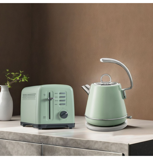 High Quality 1.2L Electric Kettle Toaster Set Fast Heating Automatic Function Cordless Durable Stainless Steel Colorful Home High Quality 1.2L Electric Kettle Toaster Set Fast Heating Automatic Function Cordless Durable Stainless Steel Colorful Home
