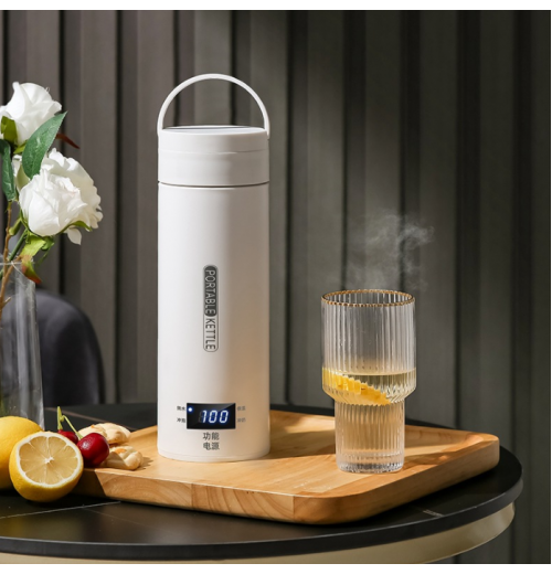 Electric Kettles LED Thermometer Termos Water Bottle Keep Warm Portable Automatic Travel Espresso Coffee Electric Kettle Electric Kettles LED Thermometer Termos Water Bottle Keep Warm Portable Automatic Travel Espresso Coffee Electric Kettle
