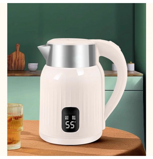 304 Stainless Steel Household Fast Boiling Water Electric Kettle 3L Bpa Free Double Wall Hot Water Boiler Tea Machine 304 Stainless Steel Household Fast Boiling Water Electric Kettle 3L Bpa Free Double Wall Hot Water Boiler Tea Machine